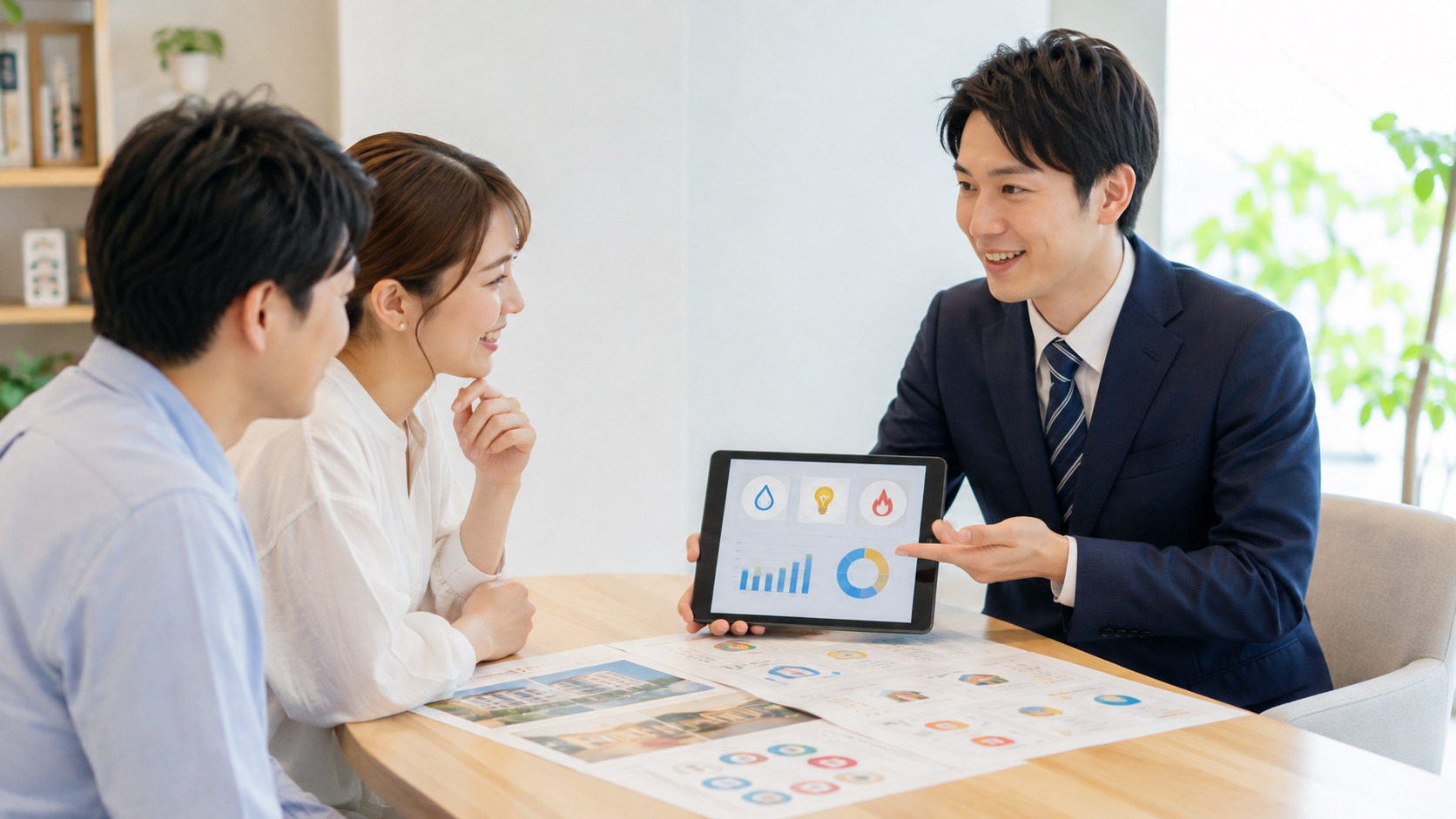 住まい選びをサポートする担当者のイメージ